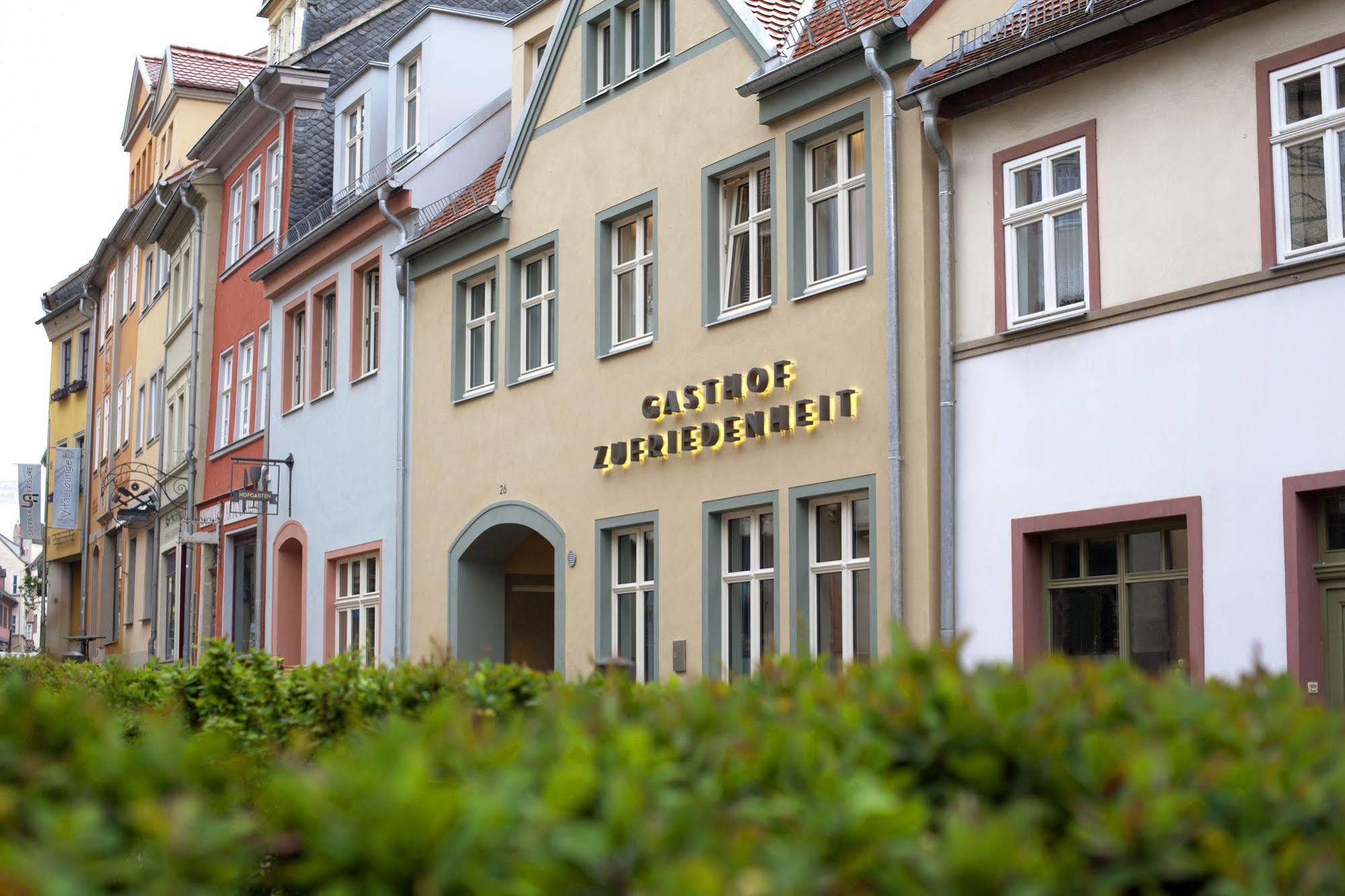 Hotel Gasthof Zufriedenheit Naumburg  Esterno foto